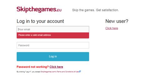 skiprhegames|Log in to your Skipthegames.com account